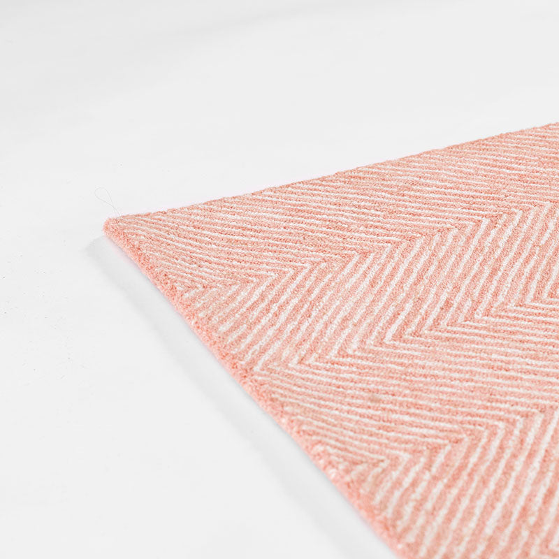 Herringbone Hand Tufted Wool Rug