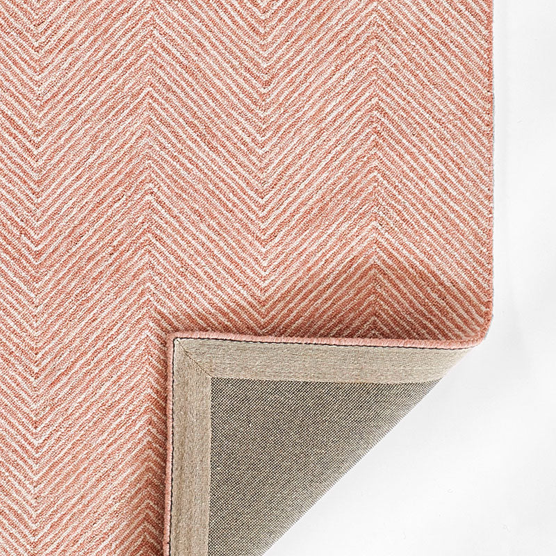 Herringbone Hand Tufted Wool Rug
