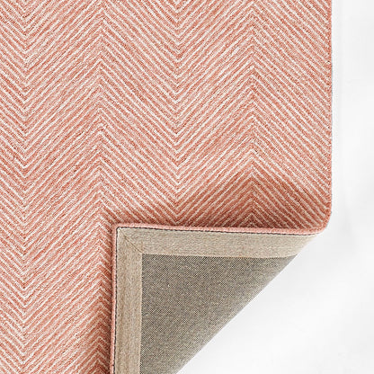 Herringbone Hand Tufted Wool Rug