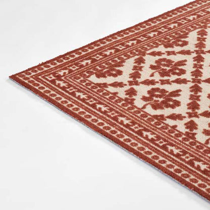 Cottage Floral Wool Blend Rug