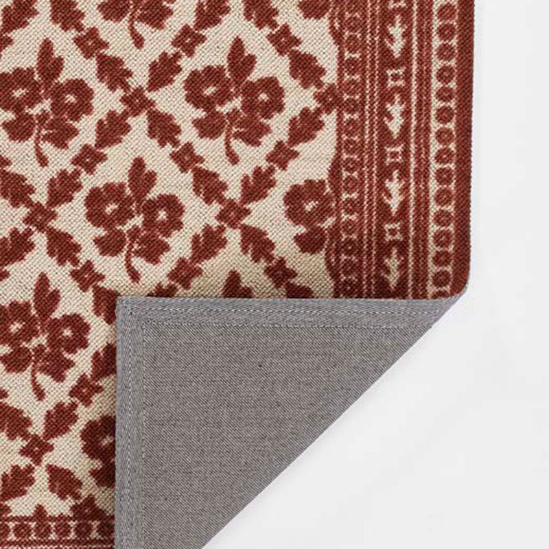 Cottage Floral Wool Blend Rug