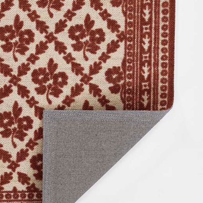 Cottage Floral Wool Blend Rug