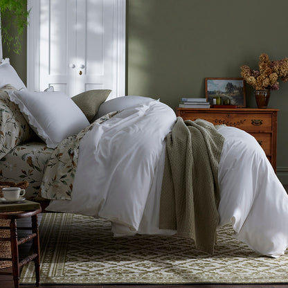 Cottage Floral Wool Blend Rug