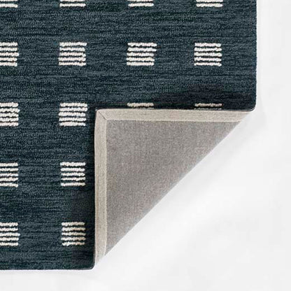 Block Hand Tufted Wool Rug