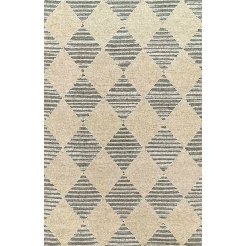 Diamond Hand Tufted Wool Rug