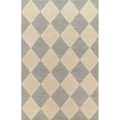 Diamond Hand Tufted Wool Rug