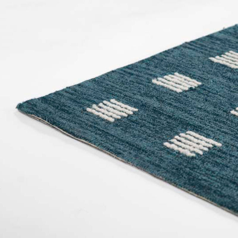 Block Hand Tufted Wool Rug