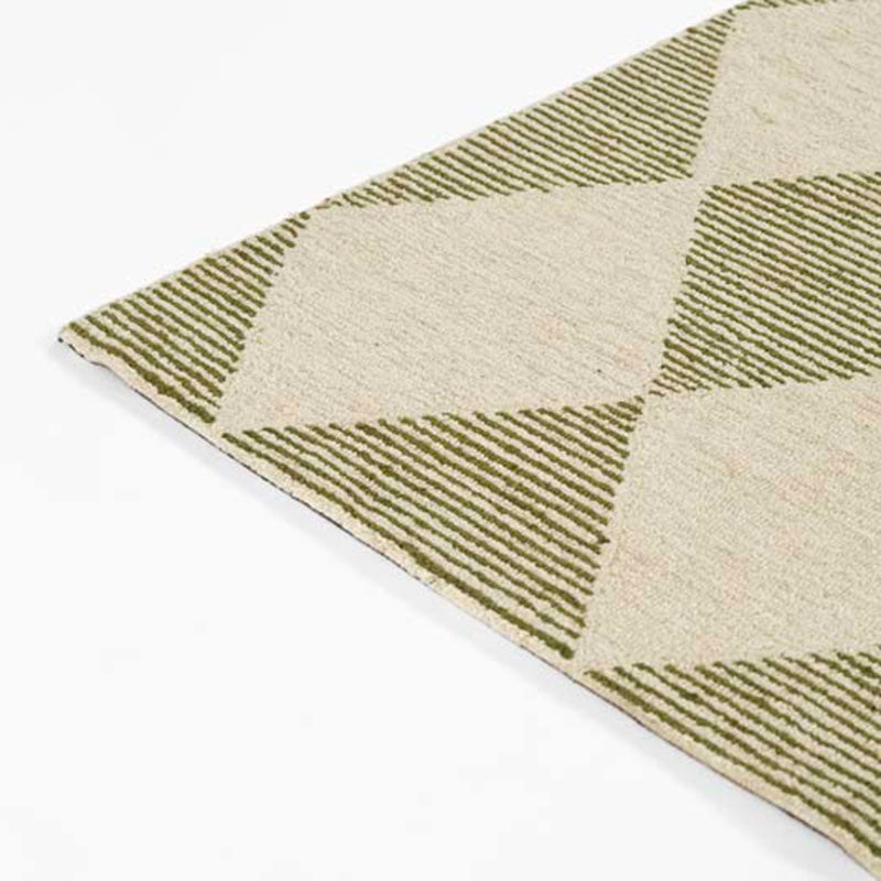 Diamond Hand Tufted Wool Rug