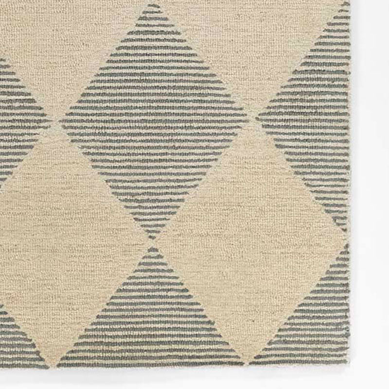 Diamond Hand Tufted Wool Rug