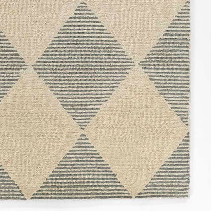 Diamond Hand Tufted Wool Rug