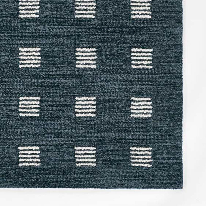 Block Hand Tufted Wool Rug