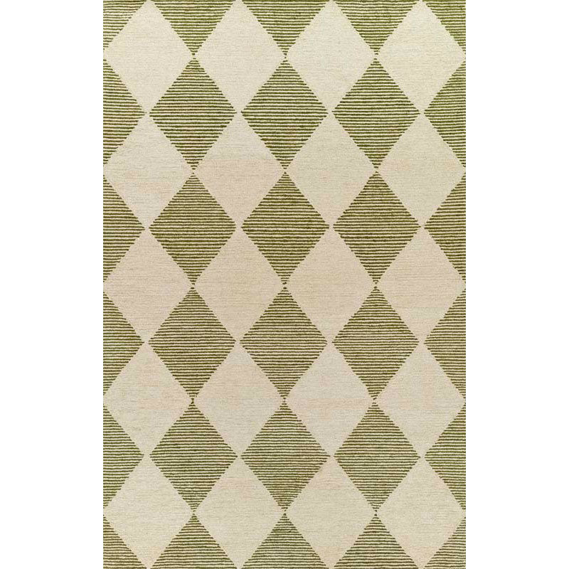 Diamond Hand Tufted Wool Rug