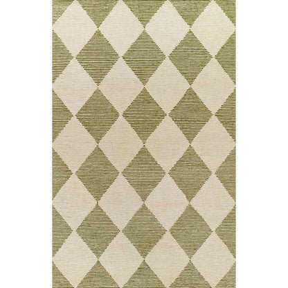 Diamond Hand Tufted Wool Rug