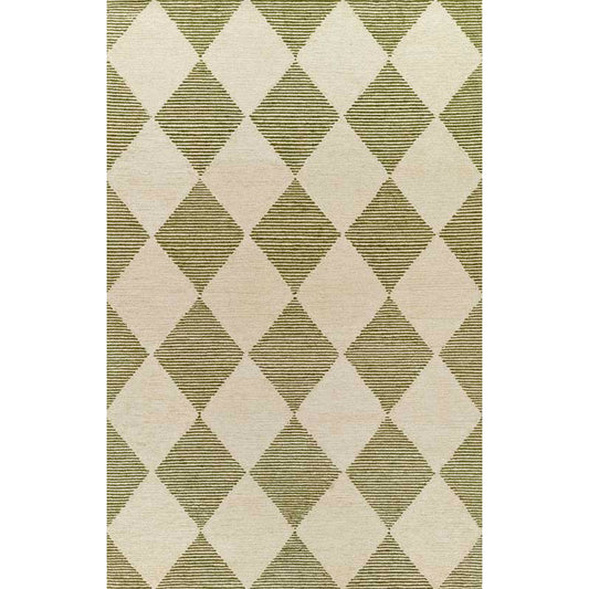 Diamond Hand Tufted Wool Rug