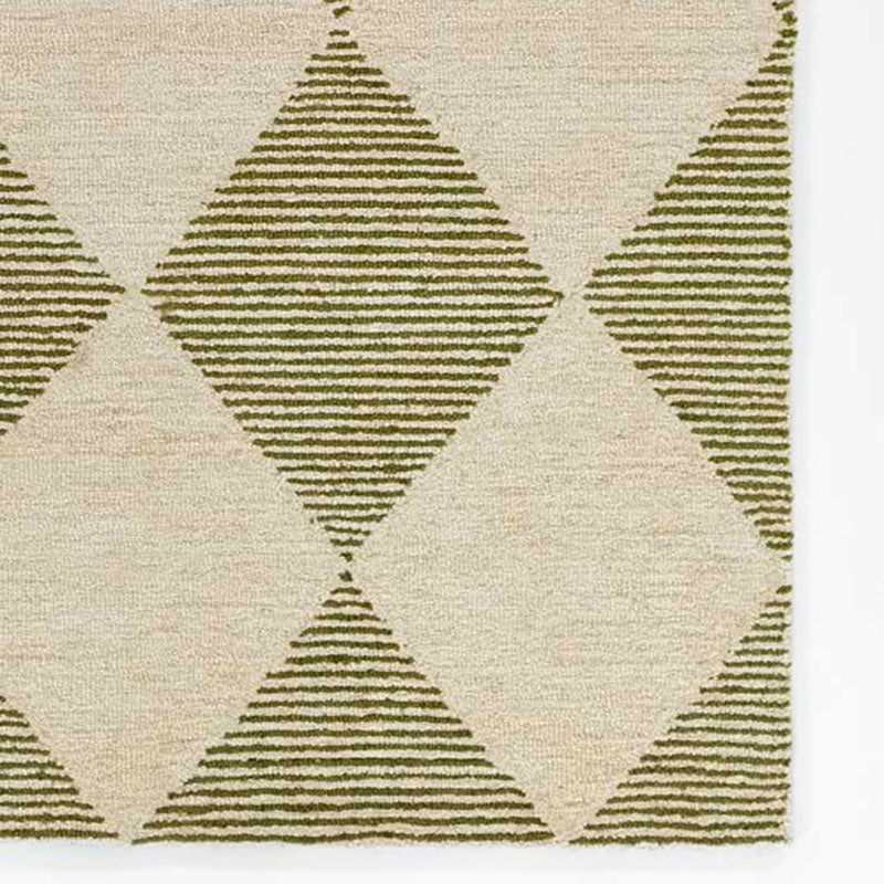 Diamond Hand Tufted Wool Rug