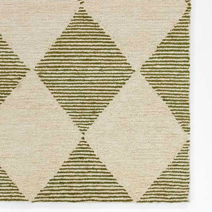 Diamond Hand Tufted Wool Rug