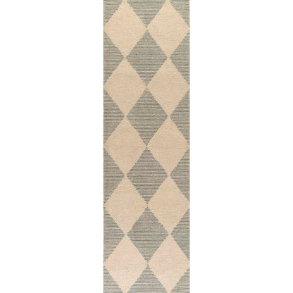 Diamond Hand Tufted Wool Rug