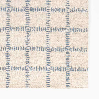 Block Hand Tufted Wool Rug