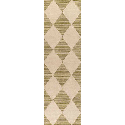Diamond Hand Tufted Wool Rug
