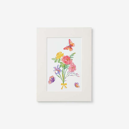 Butterflies & Flowers Wall Art