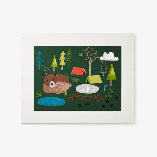 Bear Camp Wall Art