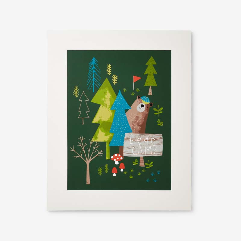 Bear Camp Wall Art