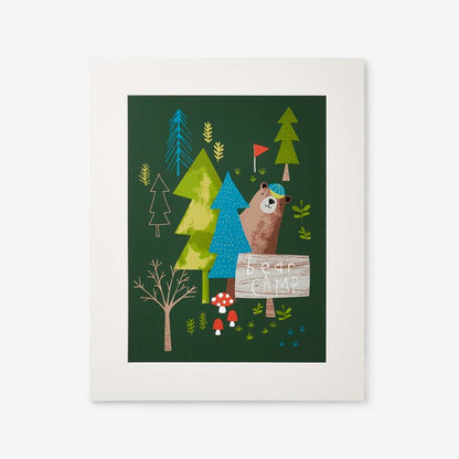 Bear Camp Wall Art