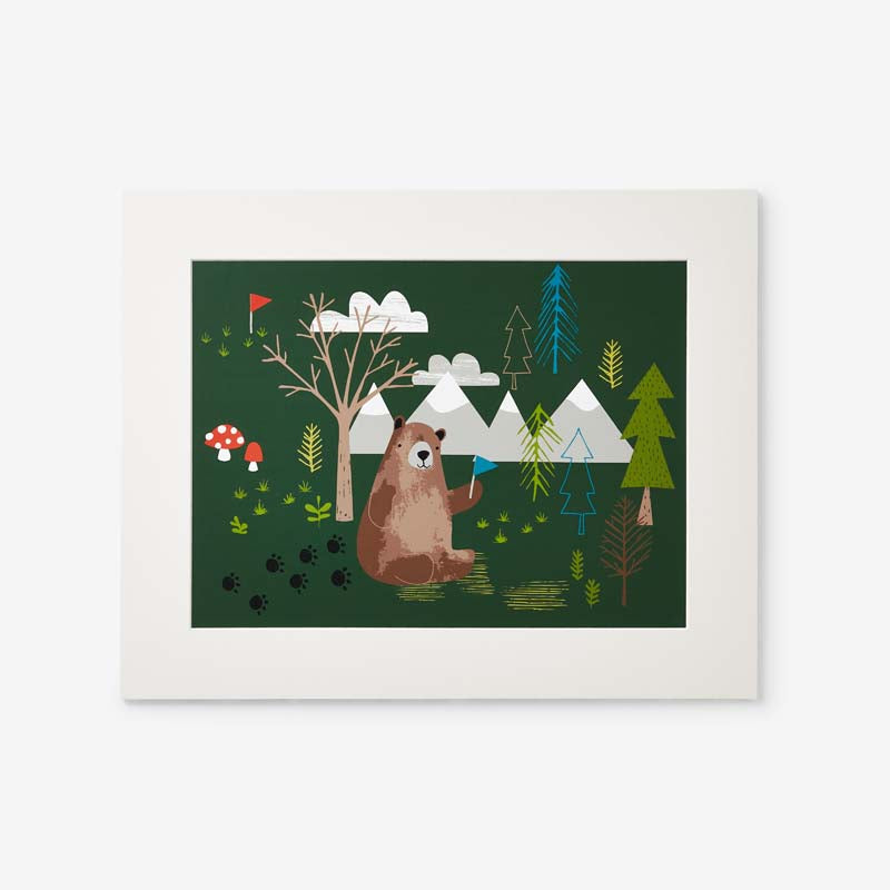 Bear Camp Wall Art