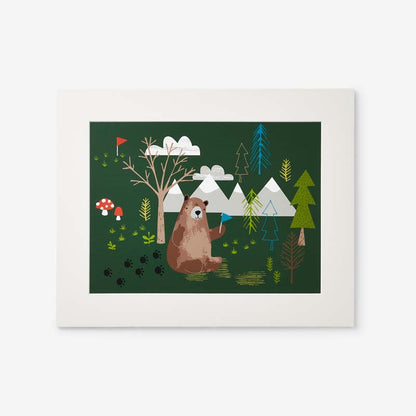Bear Camp Wall Art