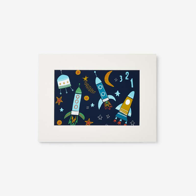 Planets & Rockets Wall Art