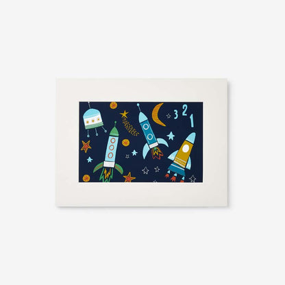 Planets & Rockets Wall Art