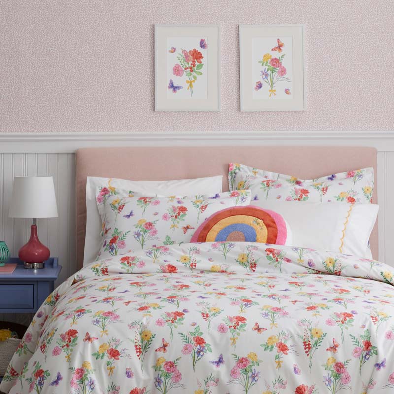 Butterflies & Flowers Wall Art