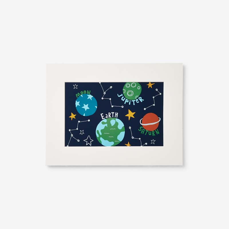 Planets & Rockets Wall Art