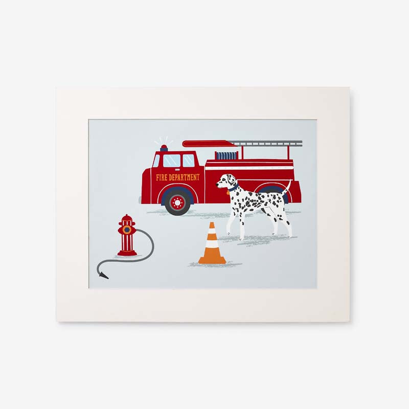 Fire Station Wall Art
