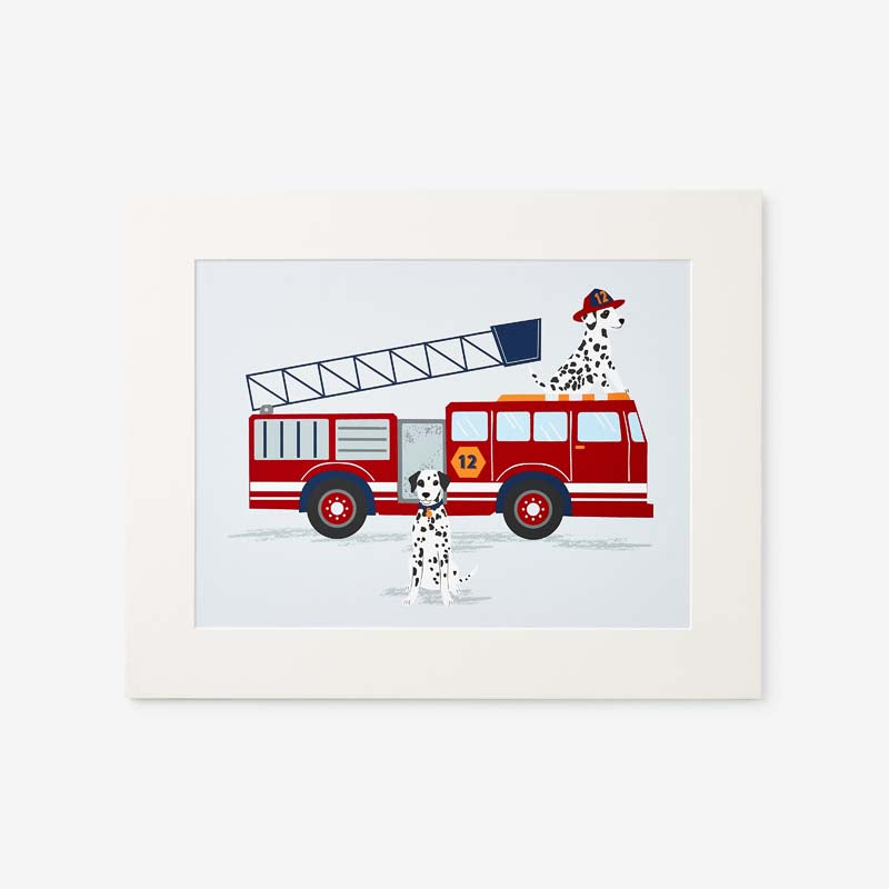 Fire Station Wall Art