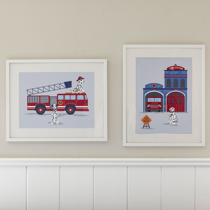 Fire Station Wall Art