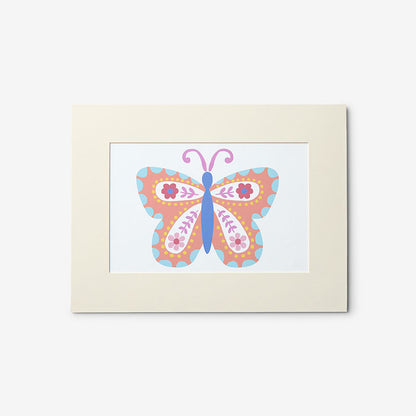 Colorful Butterflies Wall Art