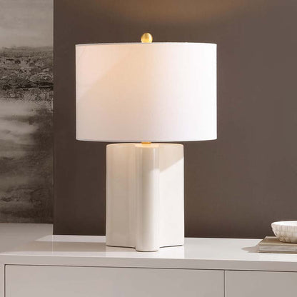 Geometric Ceramic Table Lamp