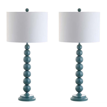 Beaded Table Lamp, Set of 2