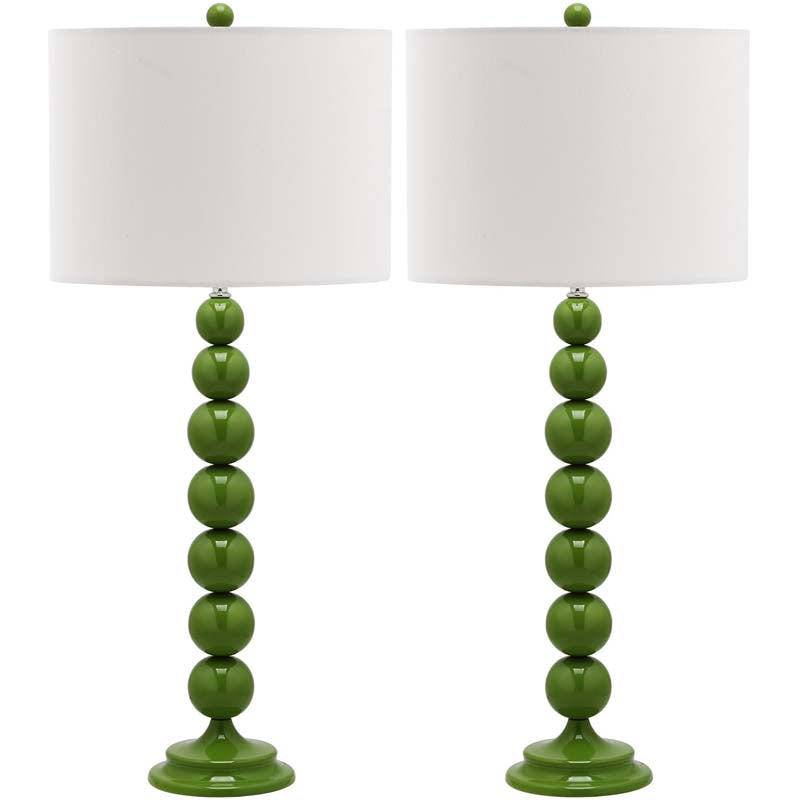 Beaded Table Lamp, Set of 2