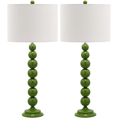 Beaded Table Lamp, Set of 2