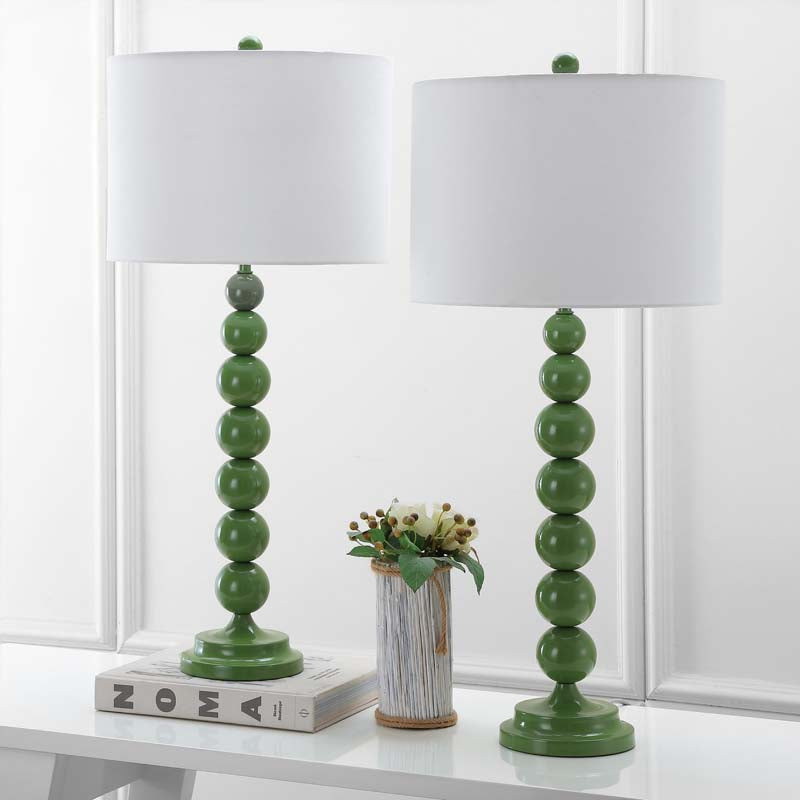 Beaded Table Lamp, Set of 2