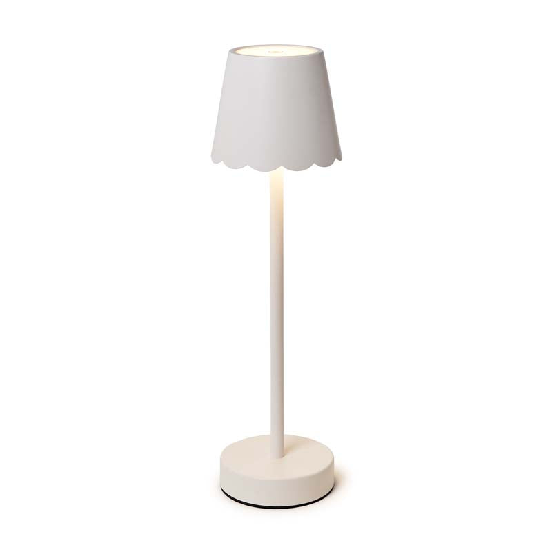 Scallop Cordless LED Table Lamp