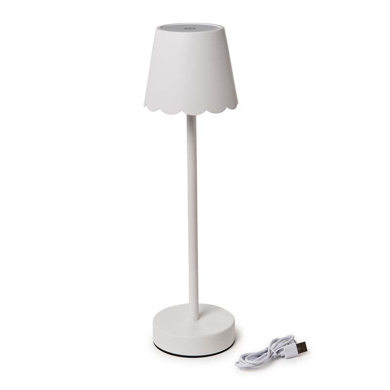 Scallop Cordless LED Table Lamp