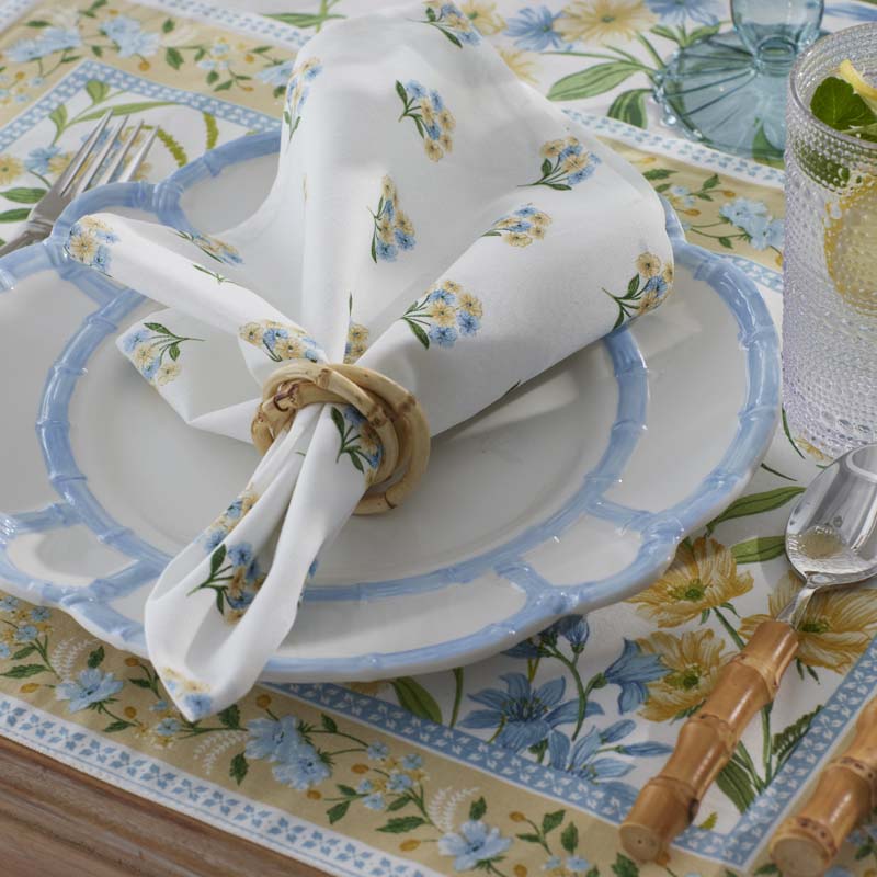 Bamboo Napkin Rings, Set of 4