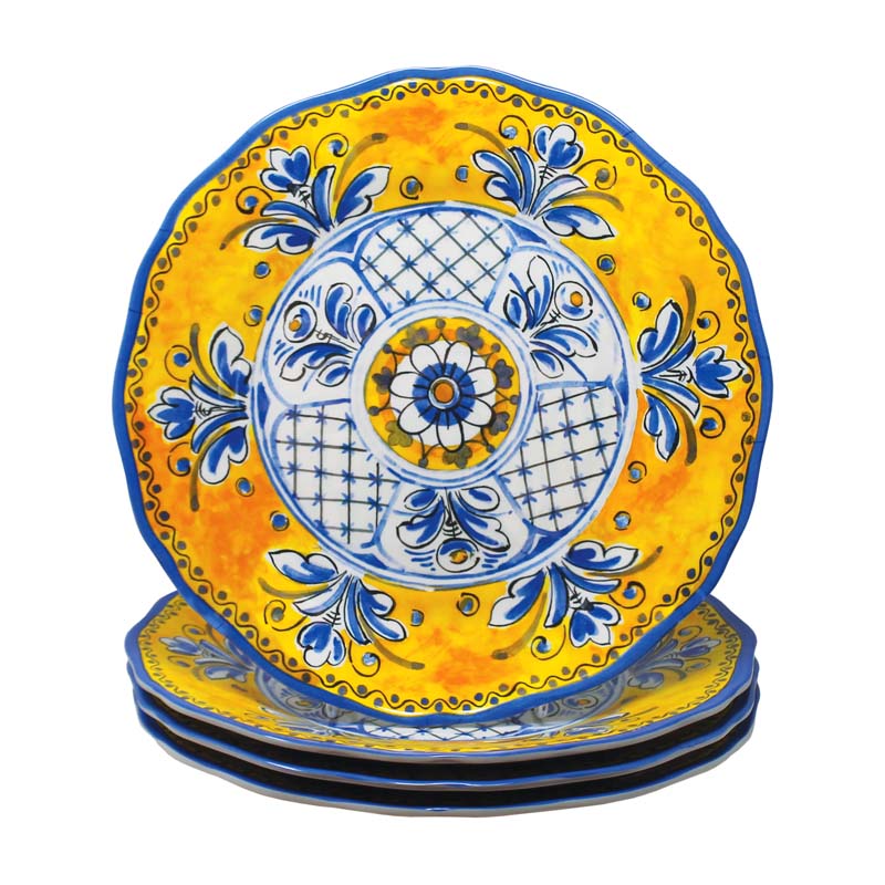 Benidorm Dinner Plates, Set of 4
