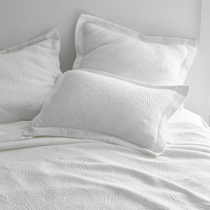 Hillcrest Cotton Matelassé Sham