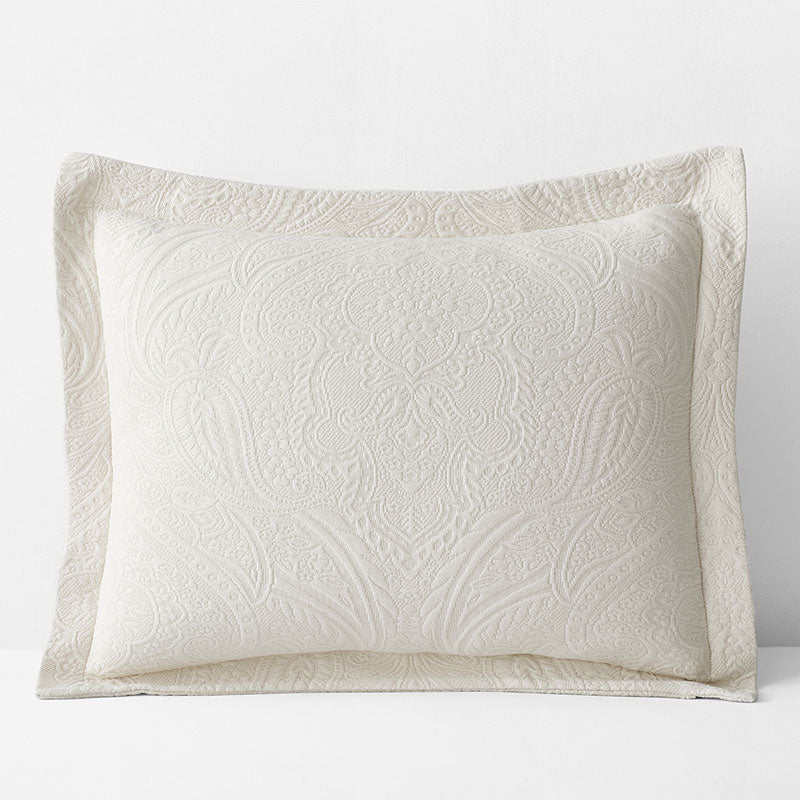 Hillcrest Cotton Matelassé Sham