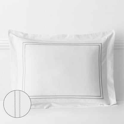 Dorset Stripe Luxe Smooth Egyptian Cotton Sateen Sham