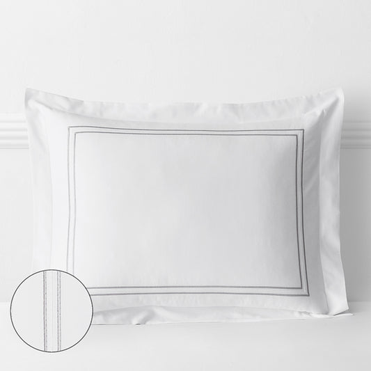 Dorset Stripe Luxe Smooth Egyptian Cotton Sateen Sham